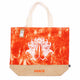 Katoenen Shopper – Oranje – Namaste Hand – Vrede