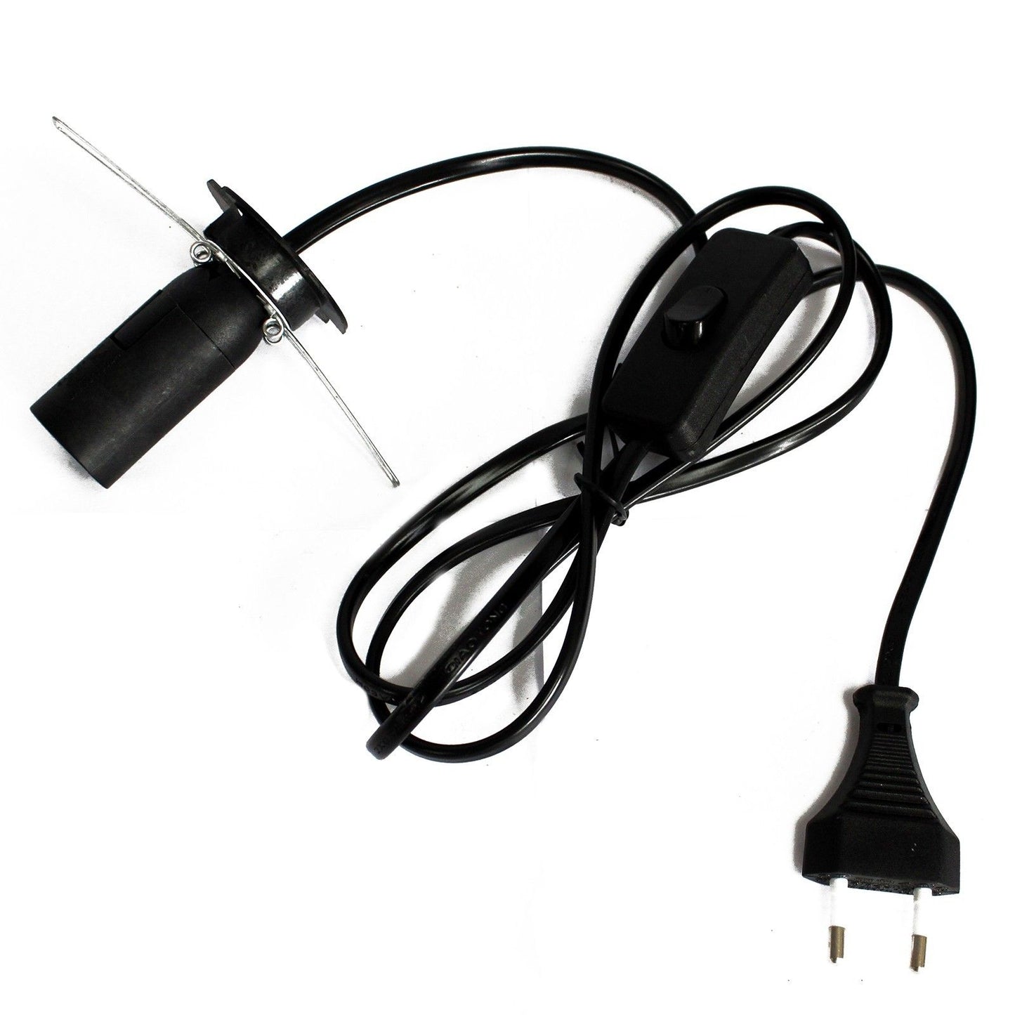 Himalaya zoutvuurschaal met lampfitting en stekker inbegrepen, complete wellnesslampset van 2-3 kg met natuurlijke ioniserende voordelen
