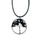 Tree of Life Hanger - Zwart Agaat