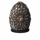 Schelpen Lamp - Chocolate Twist Ovaal - 15cm