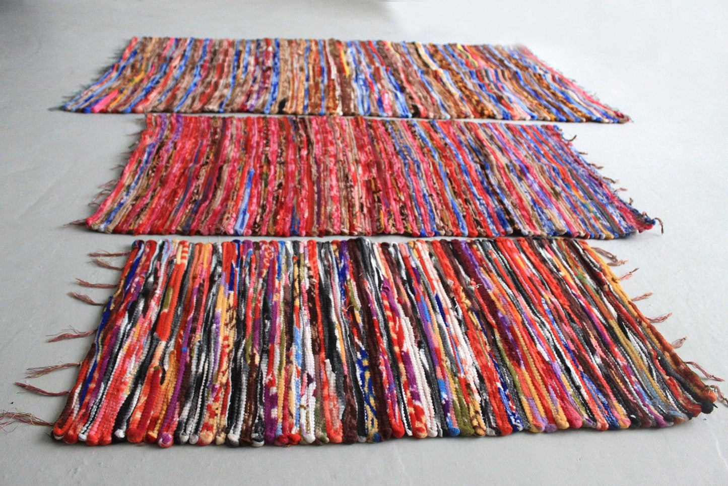 Kleed Gerecycled Tapijt - Multikleur - 50x90cm